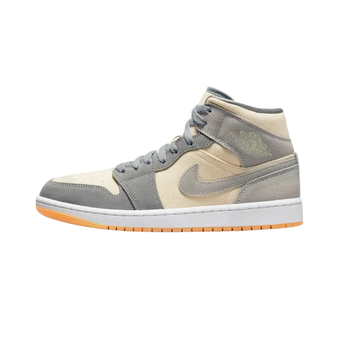 Air Jordan 1 Mid - Coconut Milk Particle Grey