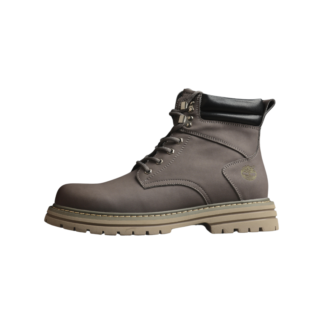 Timberland Premium - Couro com Pele de Porco (Chumbo)